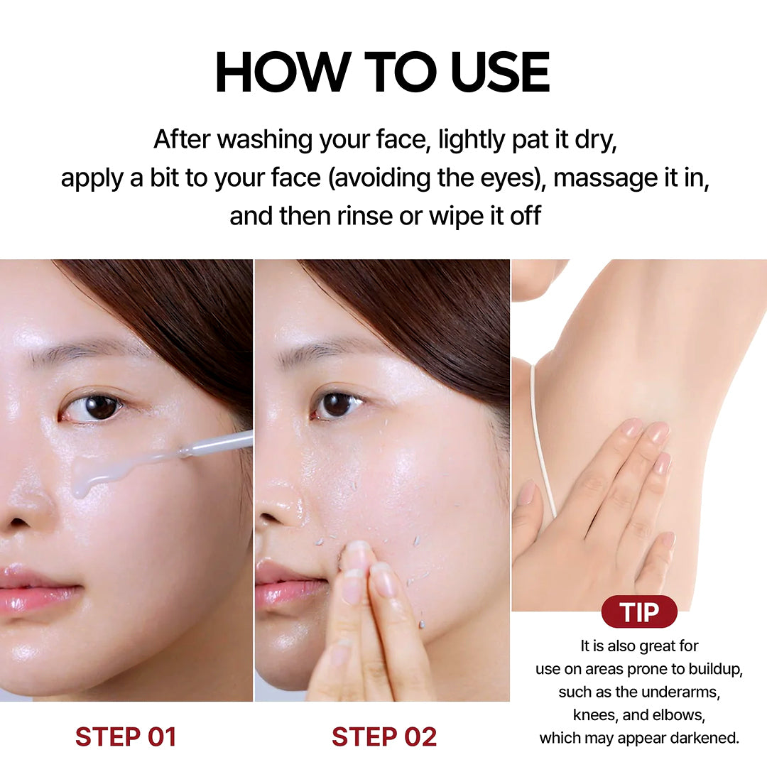 Dr. Melaxin Peel Shot Exfoliant White Rice Ampoule 80ml