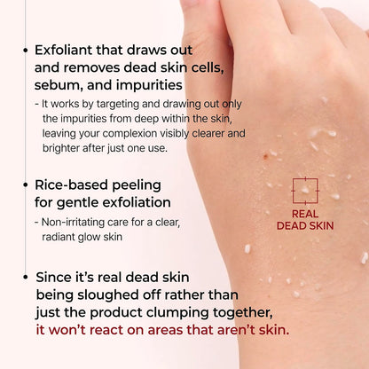 Dr. Melaxin Peel Shot Exfoliant Black Rice Ampoule 80ml