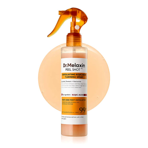 Dr. Melaxin Peel Shot Body Keratin Care Kojic Acid & Turmeric Exfoliating Spray 200ml