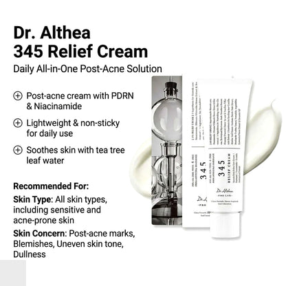 Dr. Althea 345 Relief Cream 50ml | Imported from Korea