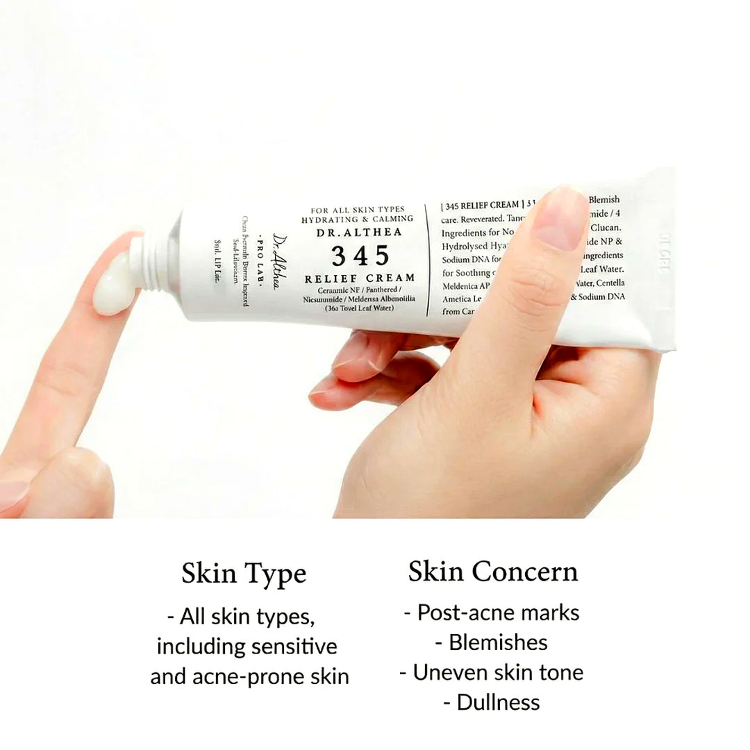 Dr. Althea 345 Relief Cream 50ml | Imported from Korea